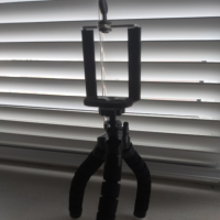 Настольный мини-штатив FLEX-01 черный