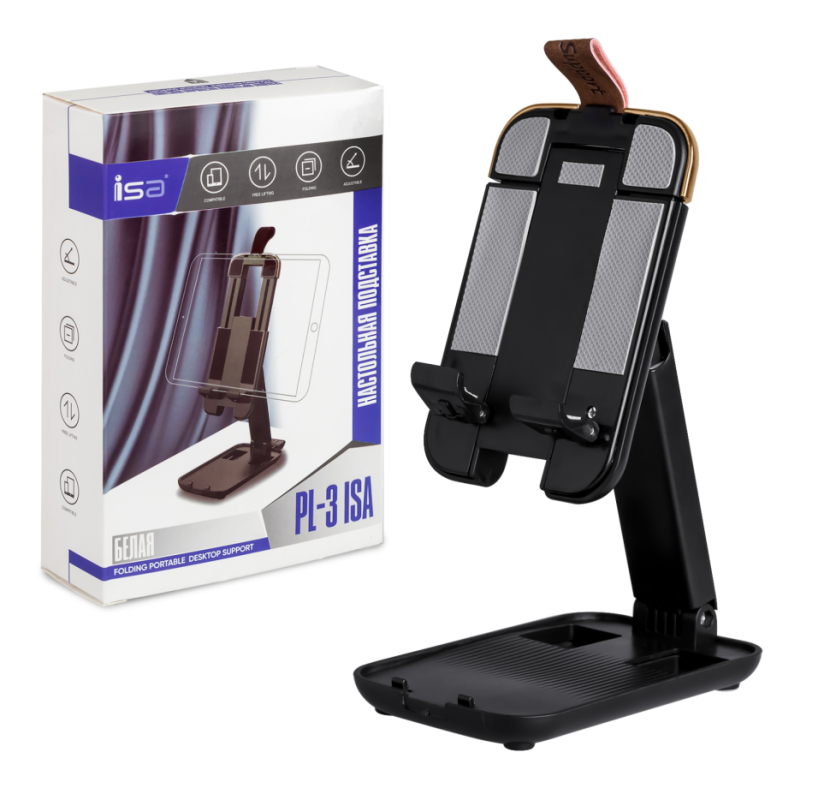 Настольная подставка PL-3 ISA черная