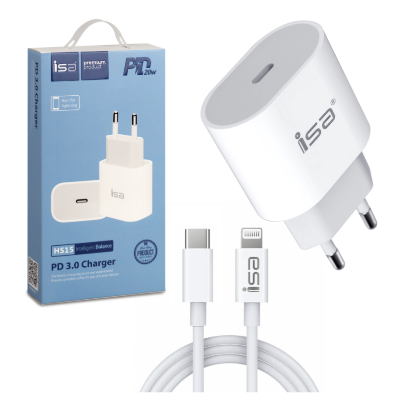 СЗУ Type-C на Lightning 20W Power Delivery