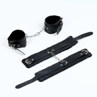 Эротический БДСМ набор Оки-Чпоки, металл, кожа, набор 8 предметов, черный Эротический БДСМ набор Оки-Чпоки, металл, кожа, набор 8 предметов, черный