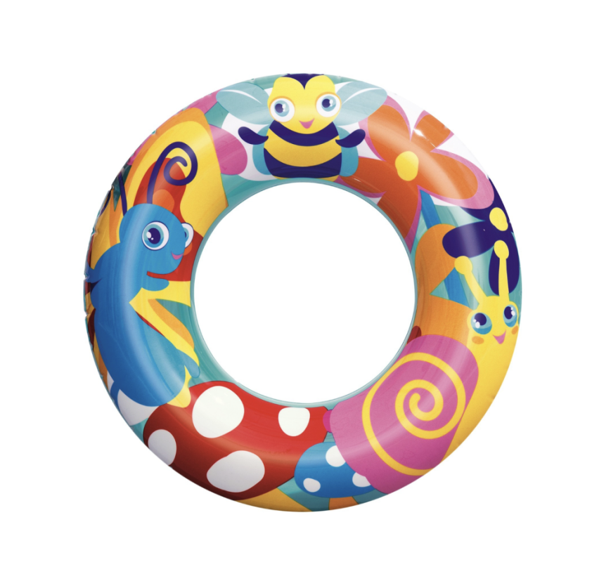 Круг надувной для плавания «Морской мир», d=56 см, цвет в ассортименте Круг надувной для плавания «Морской мир», d=56 см, цвет в ассортименте