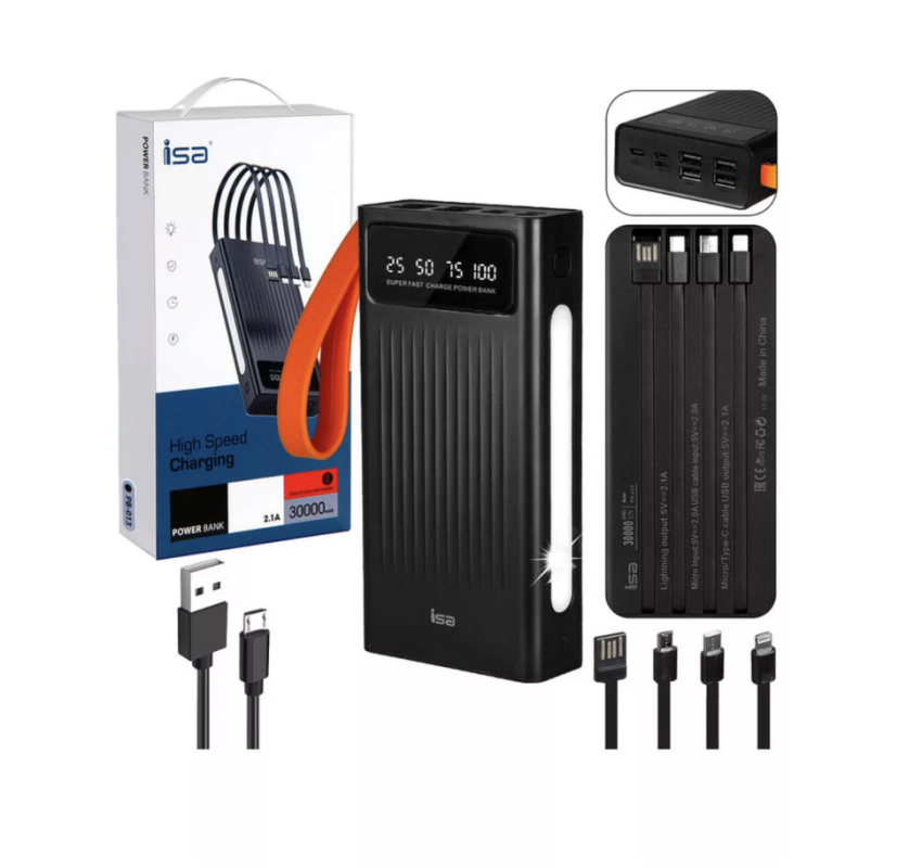 Внешний аккумулятор PB-013 30000 mAh