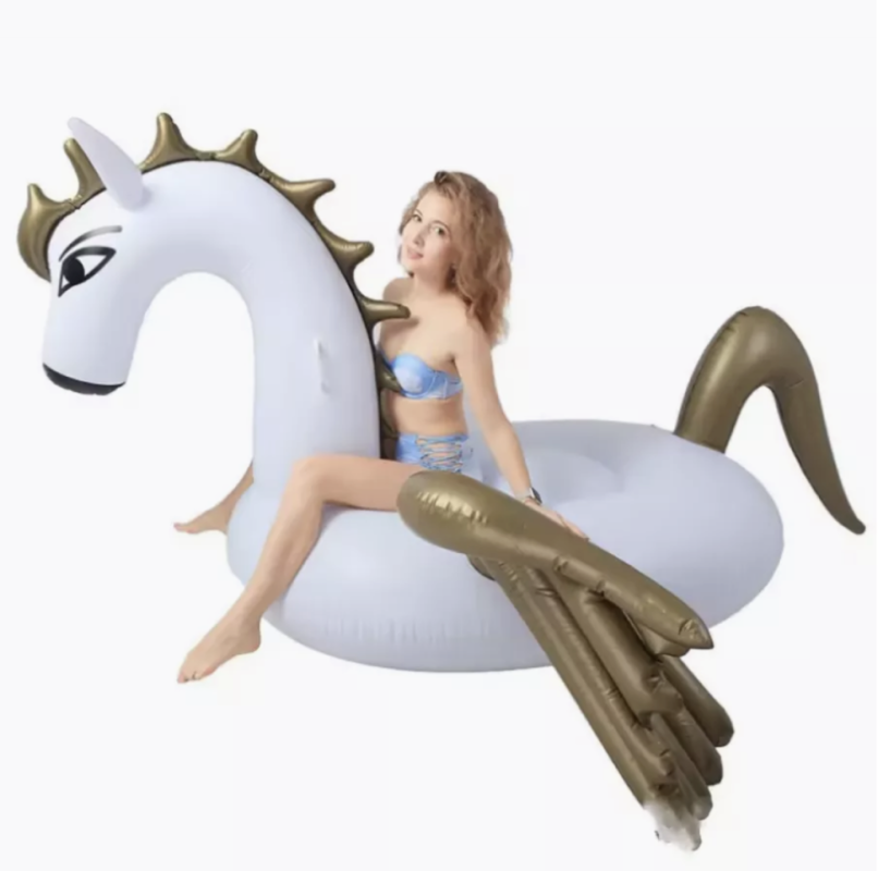 Надувной пегас для бассейна плот для плавания 240*240*120 Надувной пегас для бассейна плот для плавания 240*240*120