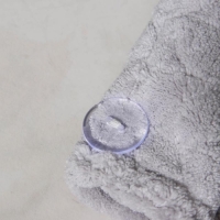 Чалма для сушки волос Доляна, микрофибра, с пуговкой, цвет МИКС Чалма для сушки волос Доляна, микрофибра, с пуговкой, цвет МИКС