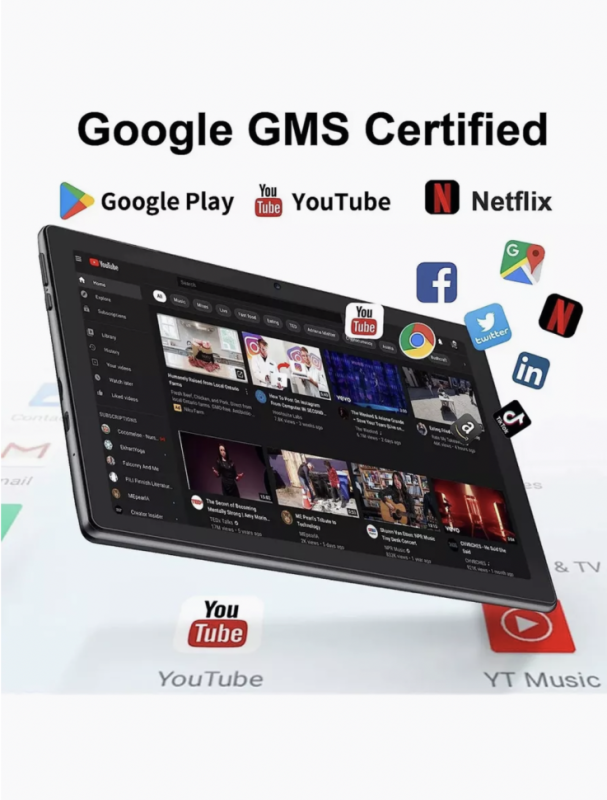 Планшет X-PRIME A73 PAD 6/128GB цвет золото