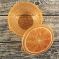 Контейнер пластиковый Доляна &laquo;Сочный фрукт&raquo;, 500 мл, цвет МИКС