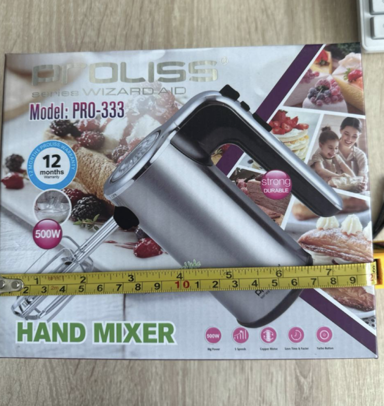 Миксер ручной кухонный Proliss Pro-333