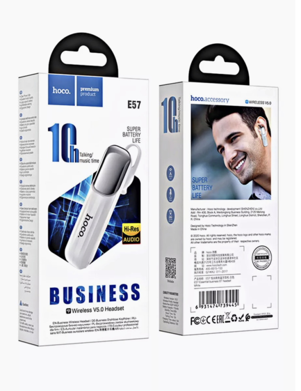 Гарнитура E57 Bluetooth HOCO