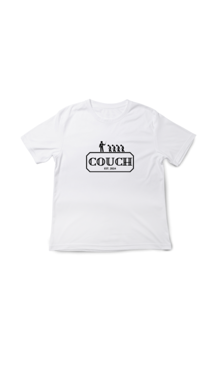 Футболка COUCH Coach. Белый, 3XL(56)