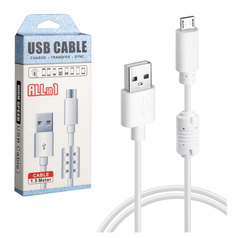 Кабель USB Micro USB 1m