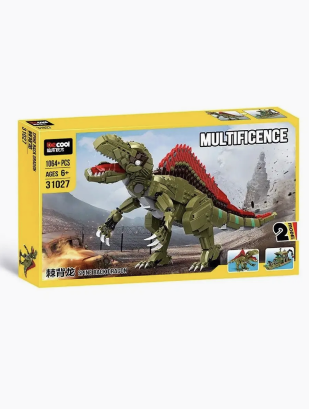 Конструктор Динозавры Спинозавр - Трансформер