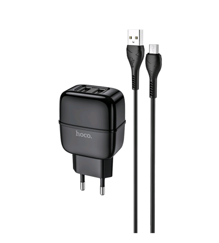 СЗУ C77A Micro USB на 2 USB 2.4A