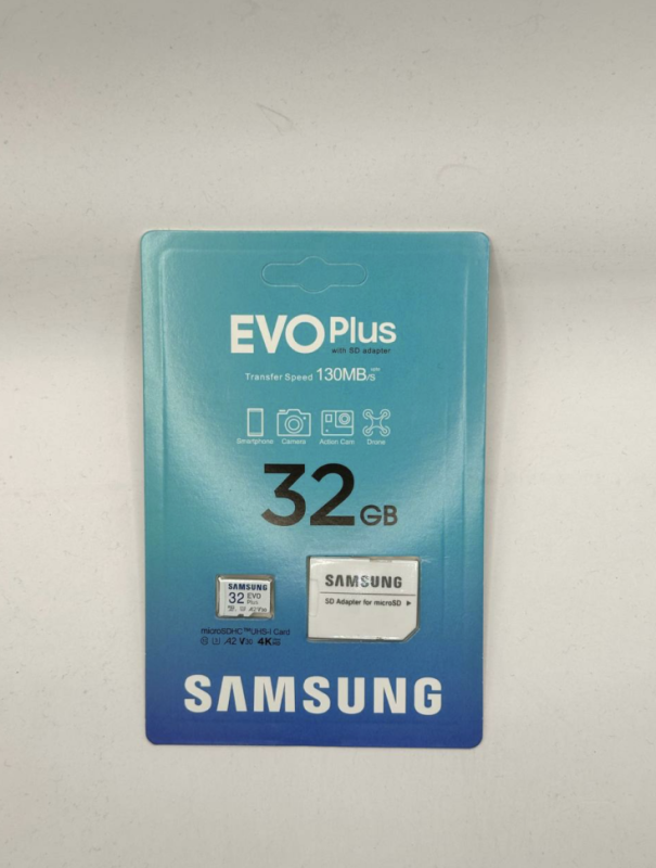 Карта памяти Samsung EVO Plus Micro SD 32 ГБ Карта памяти Samsung EVO Plus Micro SD 32 ГБ