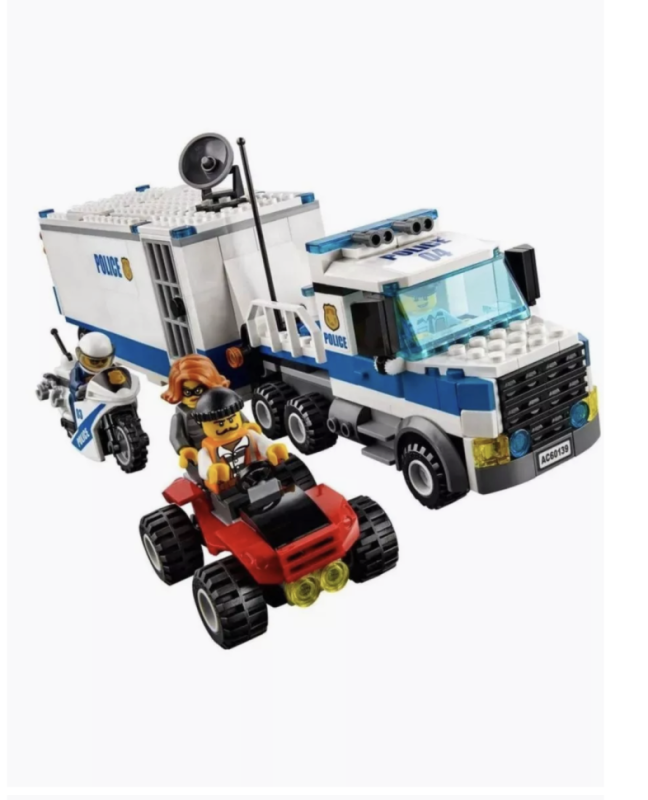 Конструктор Сити Мобильный командный центр 400 деталей