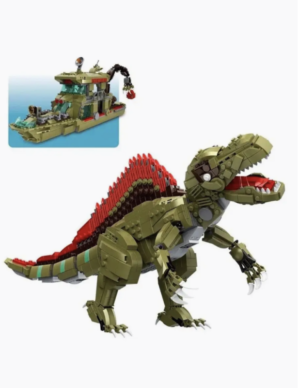 Конструктор Динозавры Спинозавр - Трансформер