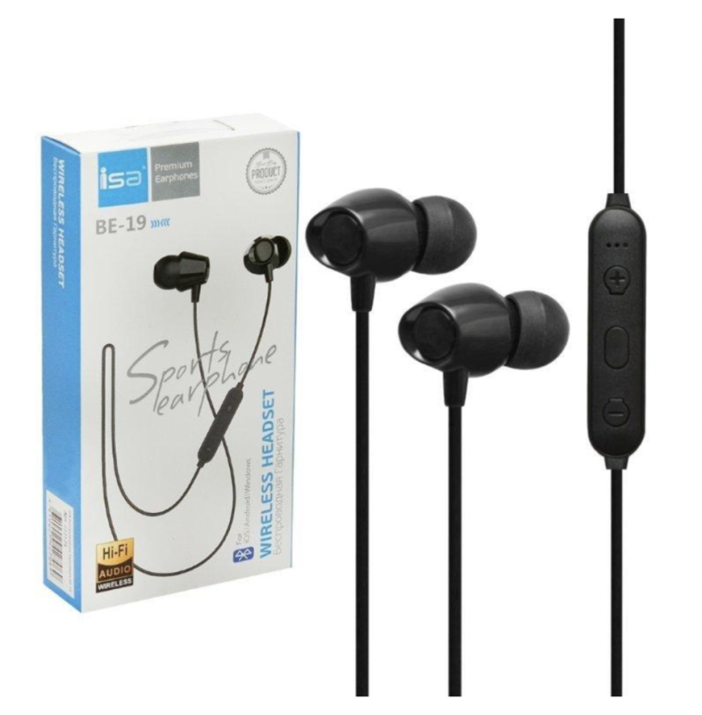 Наушники Bluetoooth BE-19 Наушники Bluetoooth BE-19