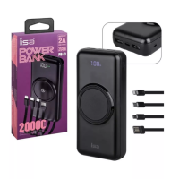 Внешний аккумулятор PB-13 с функцией беспроводной зарядки 20000mAh