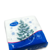 Салфетки бумажные Лилия "Лесная красавица" 50л