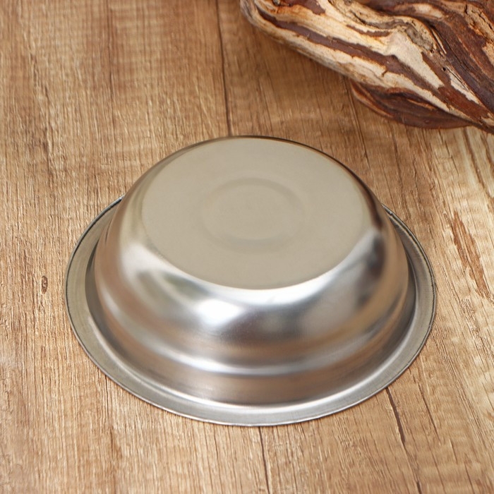 Миска из нержавеющей стали «Мэйли», 400 мл, 15x4,5 см Миска из нержавеющей стали «Мэйли», 400 мл, 15x4,5 см