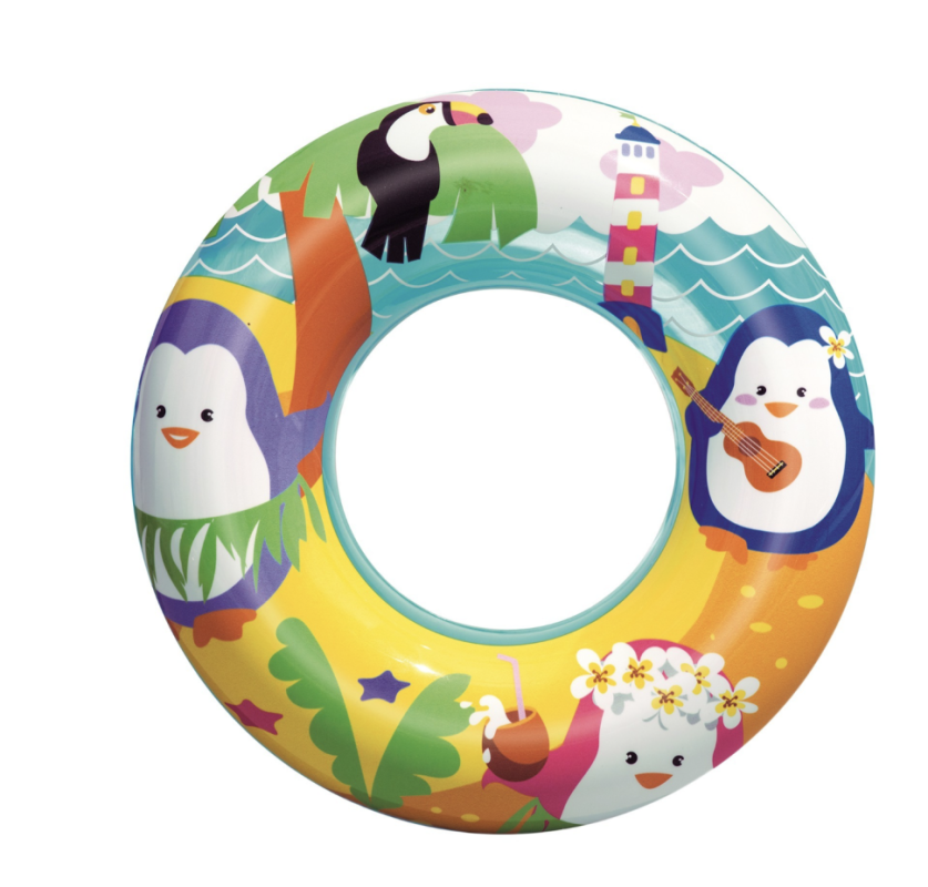 Круг надувной для плавания &laquo;Морские приключения&raquo;, d=51 см, от 3-6 лет, цвет в ассортименте