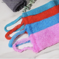 Мочалка для тела Доляна &laquo;Банный пояс&raquo;, 45,5x11 см, цвет МИКС