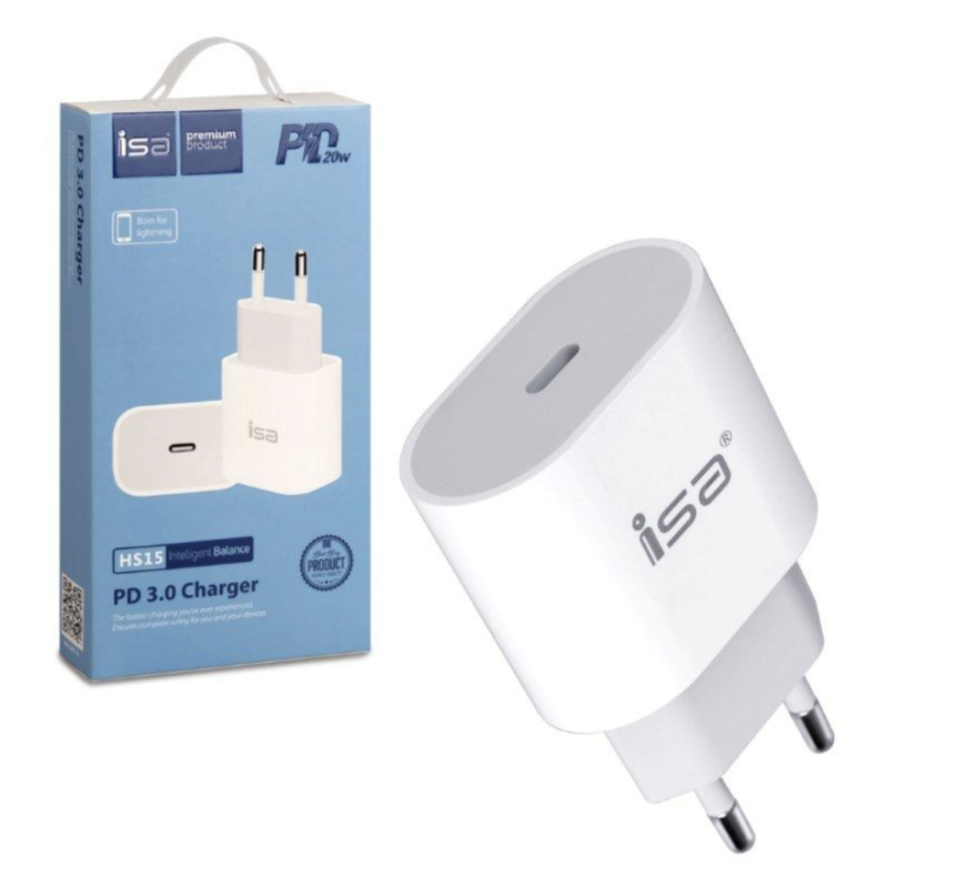 Переходник СЗУ на Type-C HS15 Power Delivery 20 W