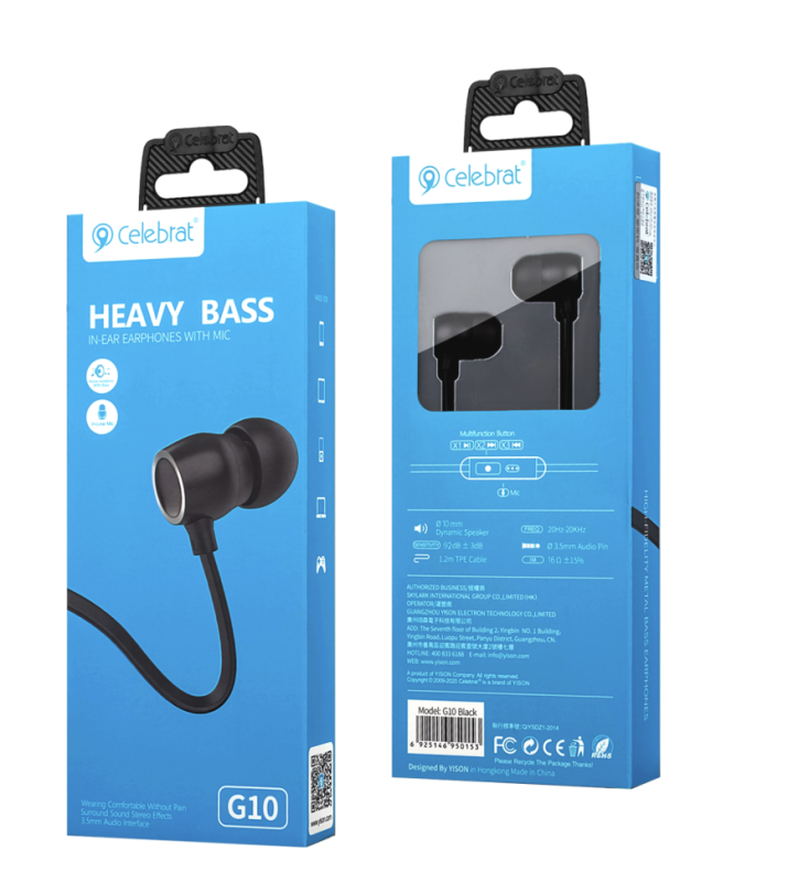 Наушники Celebrat G10