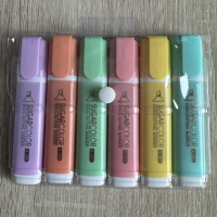 Набор маркеров-текстовыделителей "Пастель", 6 цветов