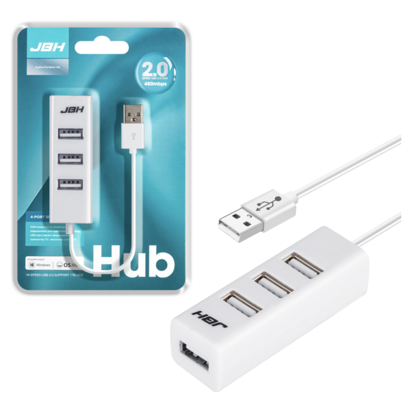 HUB USB на 4 USB 1.1 H-03 HUB USB на 4 USB 1.1 H-03