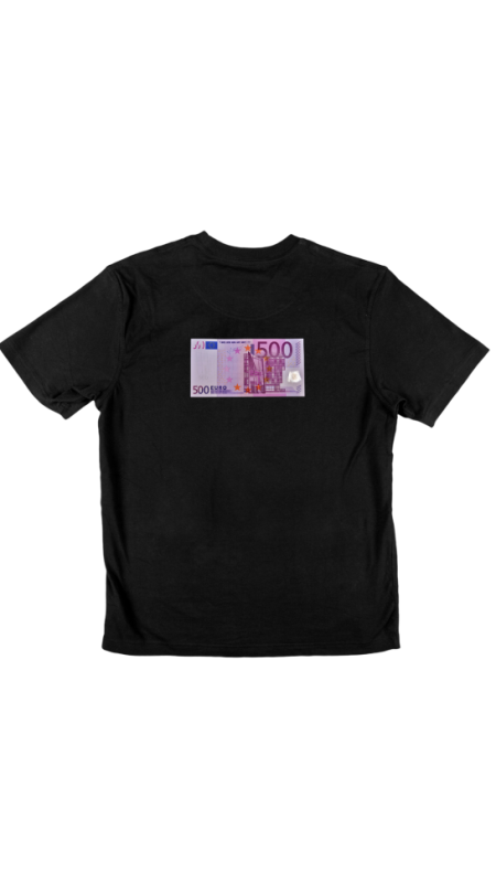 Футболка Евро. Чёрный, 3XL(56)