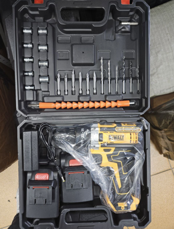 Бесщеточный дрель шуруповерт аккумуляторный DeWalt 48V
