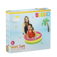Бассейн надувной &laquo;Радуга&raquo;, 61 х 22 см, от 1-3 лет