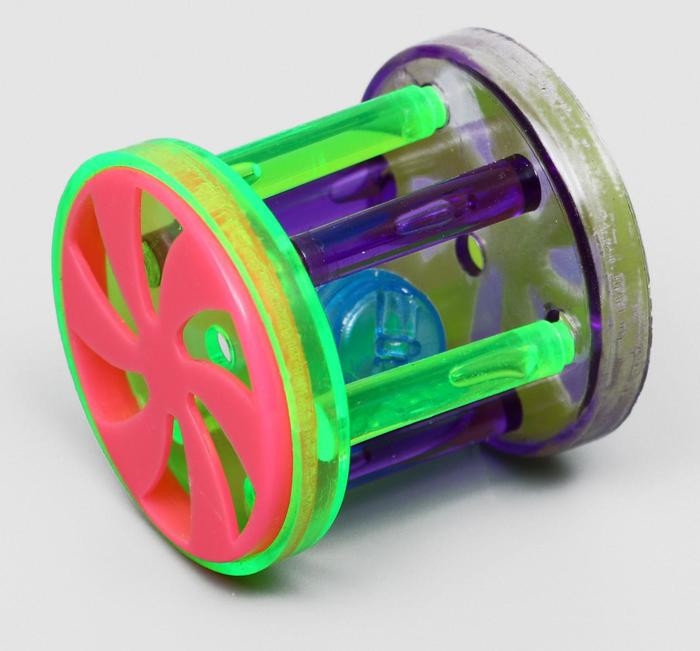 Игрушка для кошек с бубенчиком Игрушка для кошек с бубенчиком "Арена", 4 см, микс цветов