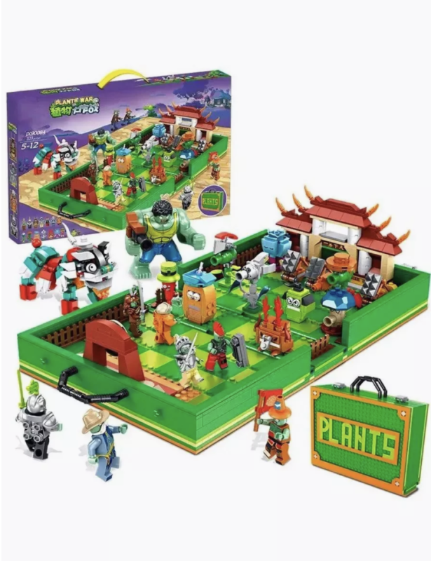 Конструктор Растения против зомби: Боевая арена 1123 детали