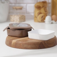 Контейнер для обеда IDEA &laquo;Совы&raquo;, 2 отделения, 400 мл