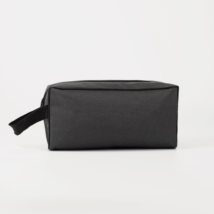 Косметичка на молнии, цвет серый Косметичка на молнии, цвет серый