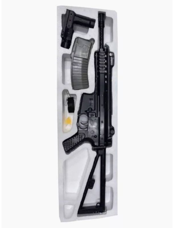 Автомат с лазерным прицелом