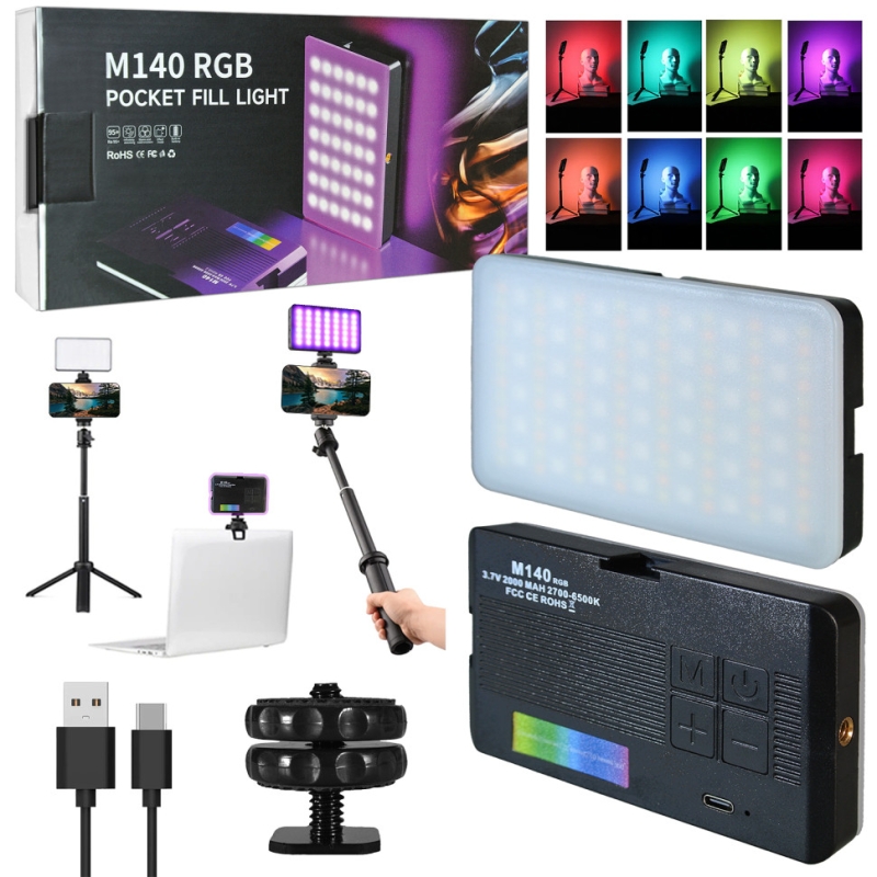 Компактный видеосвет M140 RGB Компактный видеосвет M140 RGB