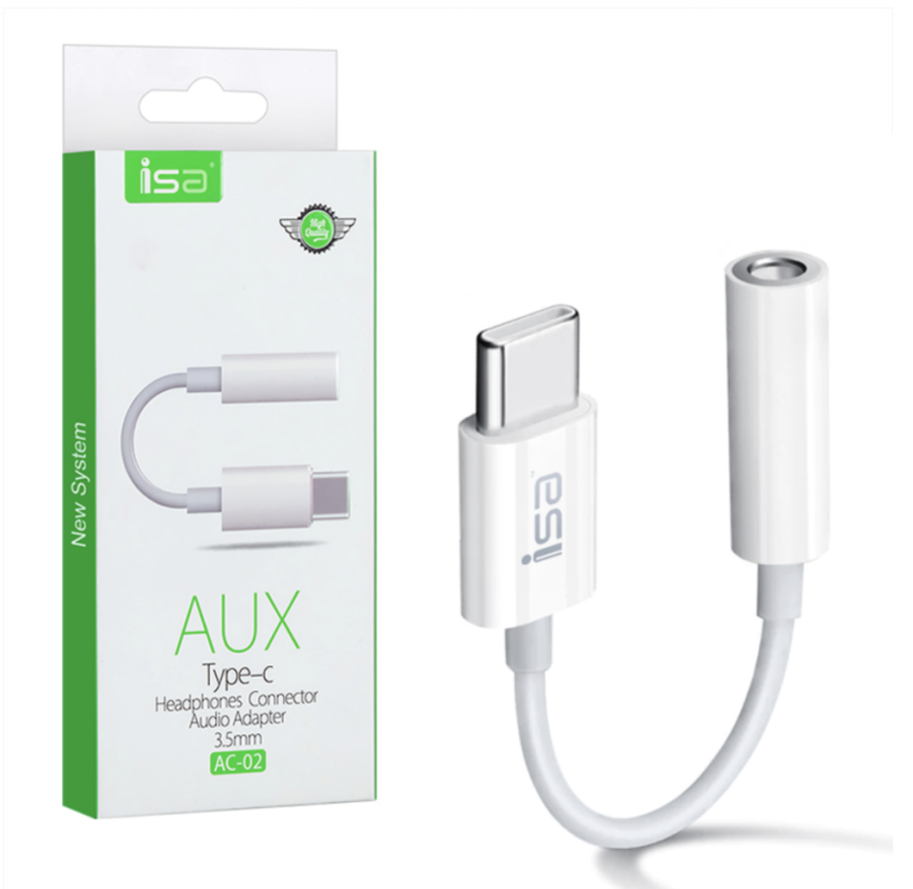 Переходник AC-02 Type C-AUX 3.5mm
