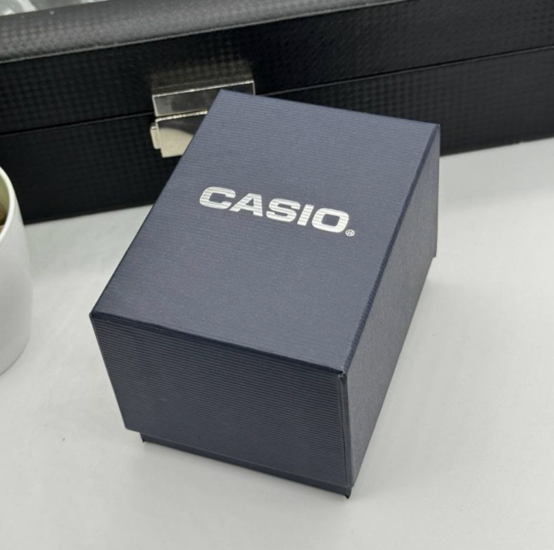 Коробка для часов касио фирменная 10*8*7,5