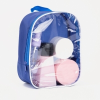 Косметичка на молнии, цвет синий Косметичка на молнии, цвет синий