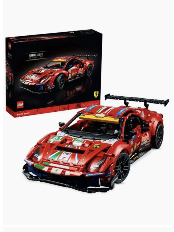 Конструктор Technic Ferrari 488 1677 деталей