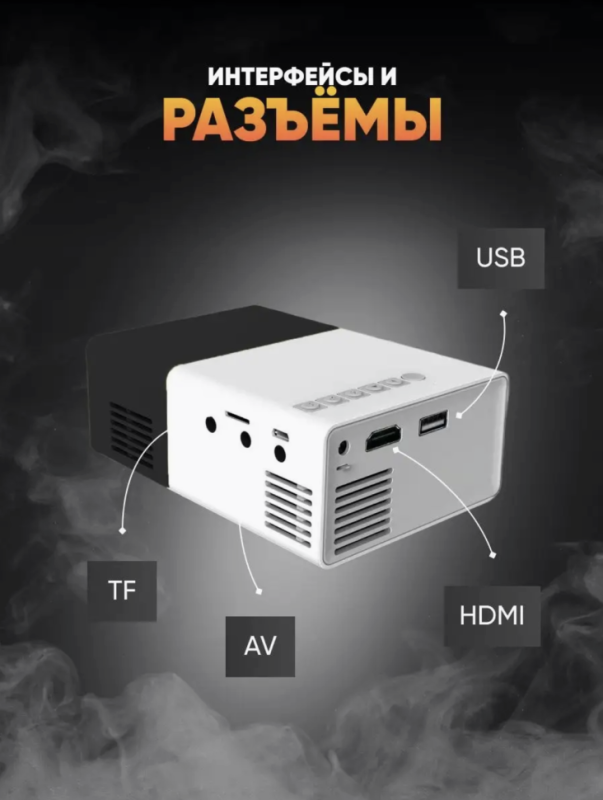Мини проектор Unic YG-300