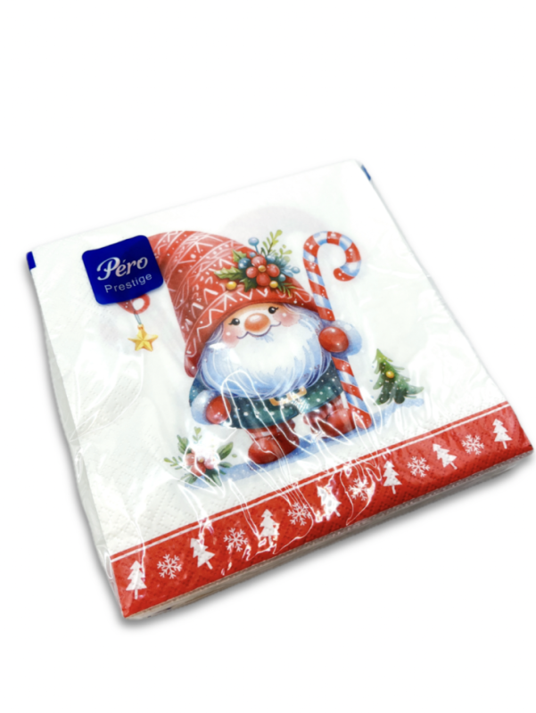 Салфетки бумажные Pero Prestige "Домовенок" 20л