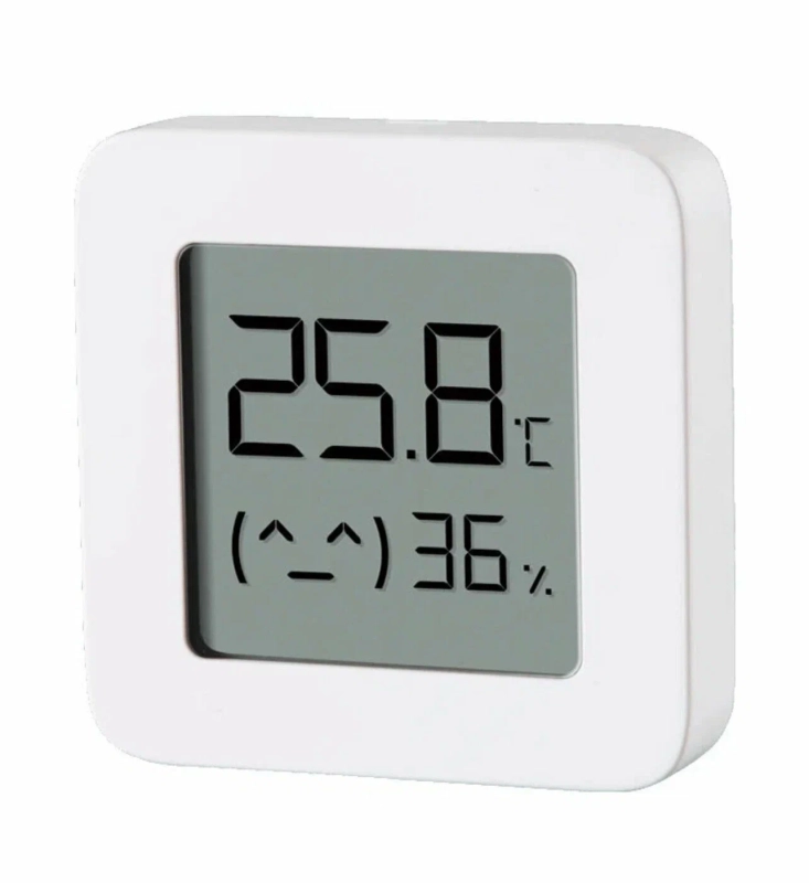 Датчик температуры и влажности, метеостанция Mijia Temperature and Humidity Sensor 2, белый