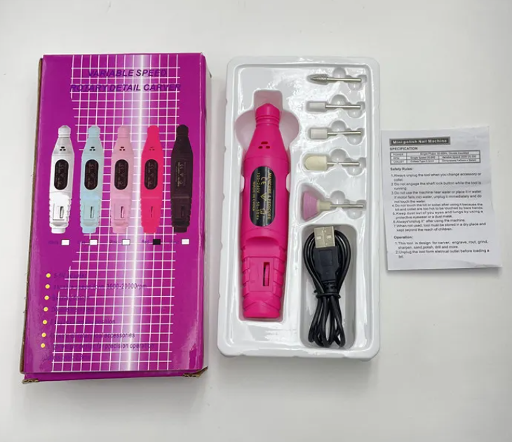 Ручка аппарат для маникюра и педикюра (цвет в ассортименте)